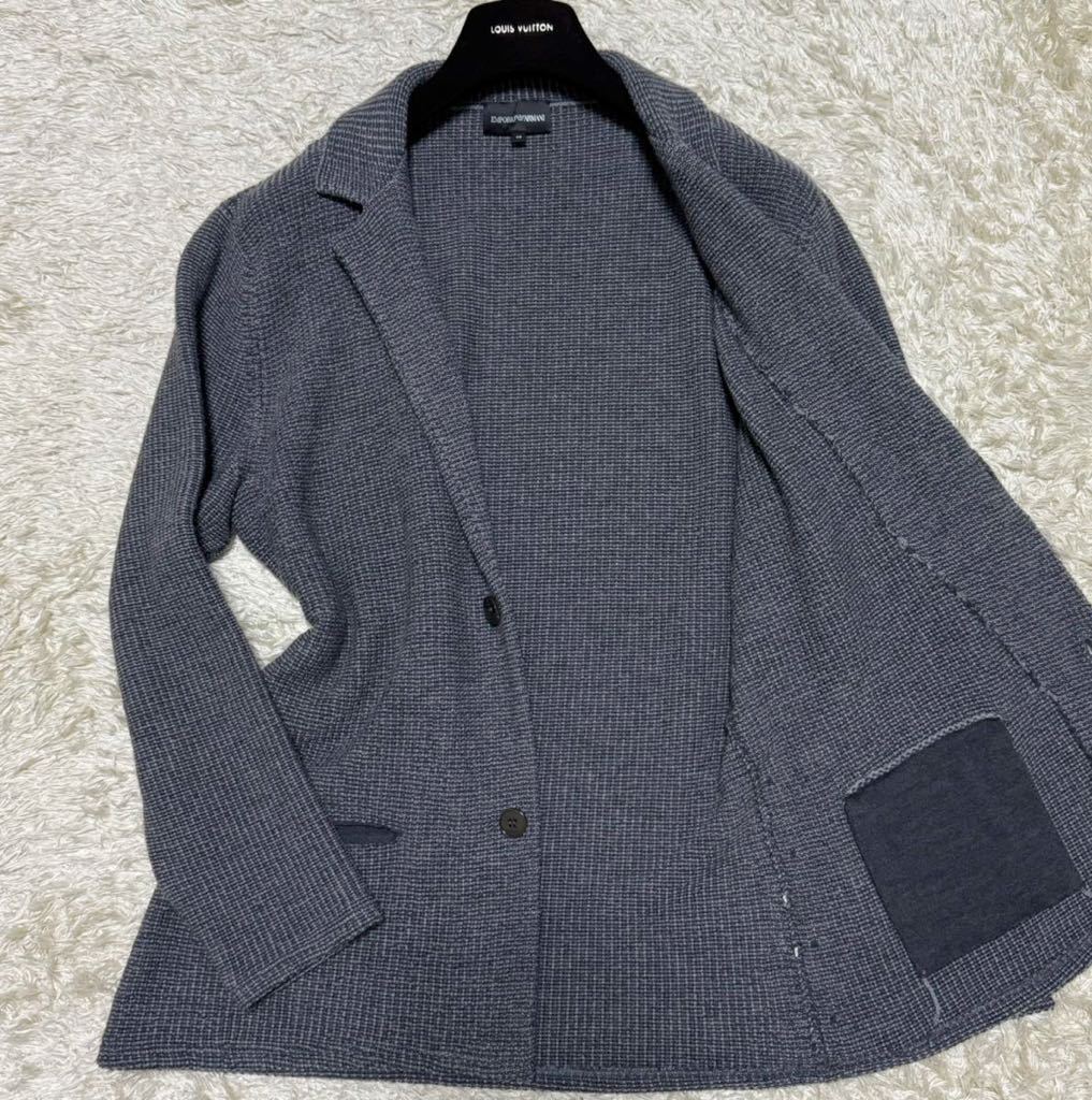 極美品○希少 L! エンポリオ アルマーニ EMPORIO ARMANI 最高級 黒タグ