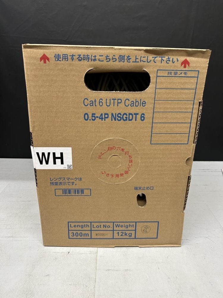 爆買い，正規品 019 品 価格 日本製線 UTPケーブル LANケーブル Cat6 300m 白(電線)｜売買されたオークション情報、yahooの商品情報をアーカイブ公開 - オークファン 電線
