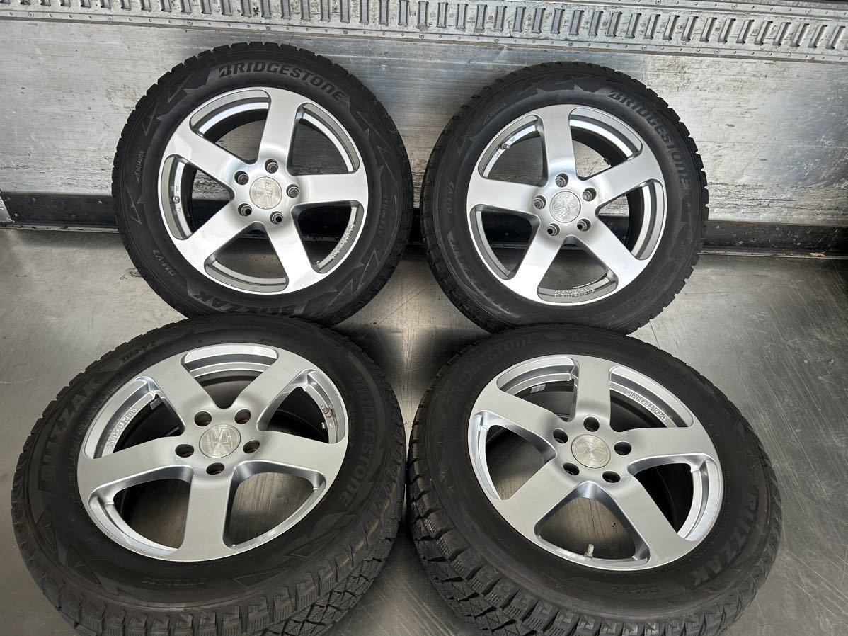 BRIDGESTONE 255/55R18 BLIZZAK DM-V2 ポルシェ カイエンスタッドレス4