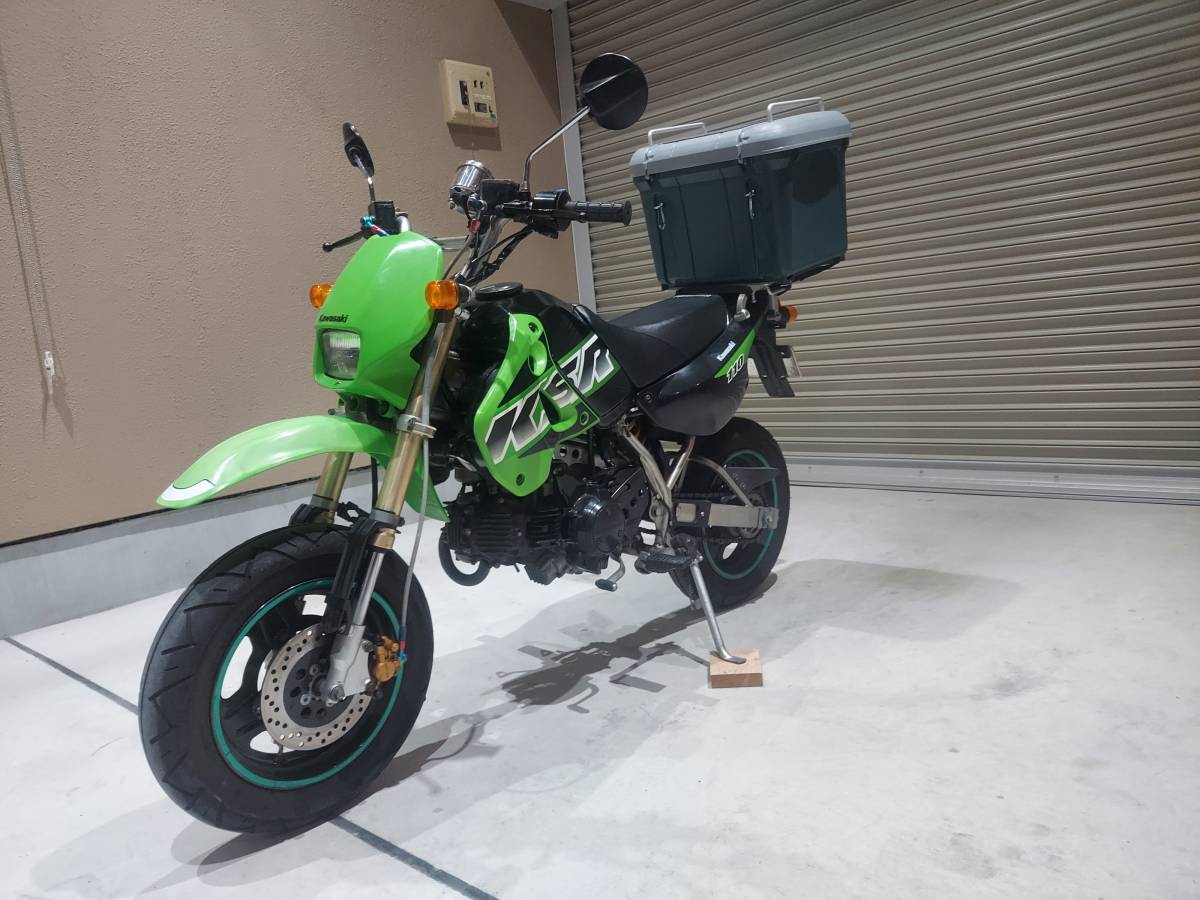 ★　カワサキ/Kawasaki KSR110　KL110A　グリーン/ブラック　名古屋南部より出品　現車確認お願いします　現状販売　★
