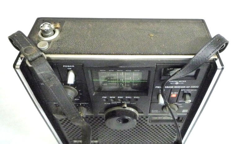 オーディオ機器 (A) 1円スタート！当時物 SONY スカイセンサー ICF