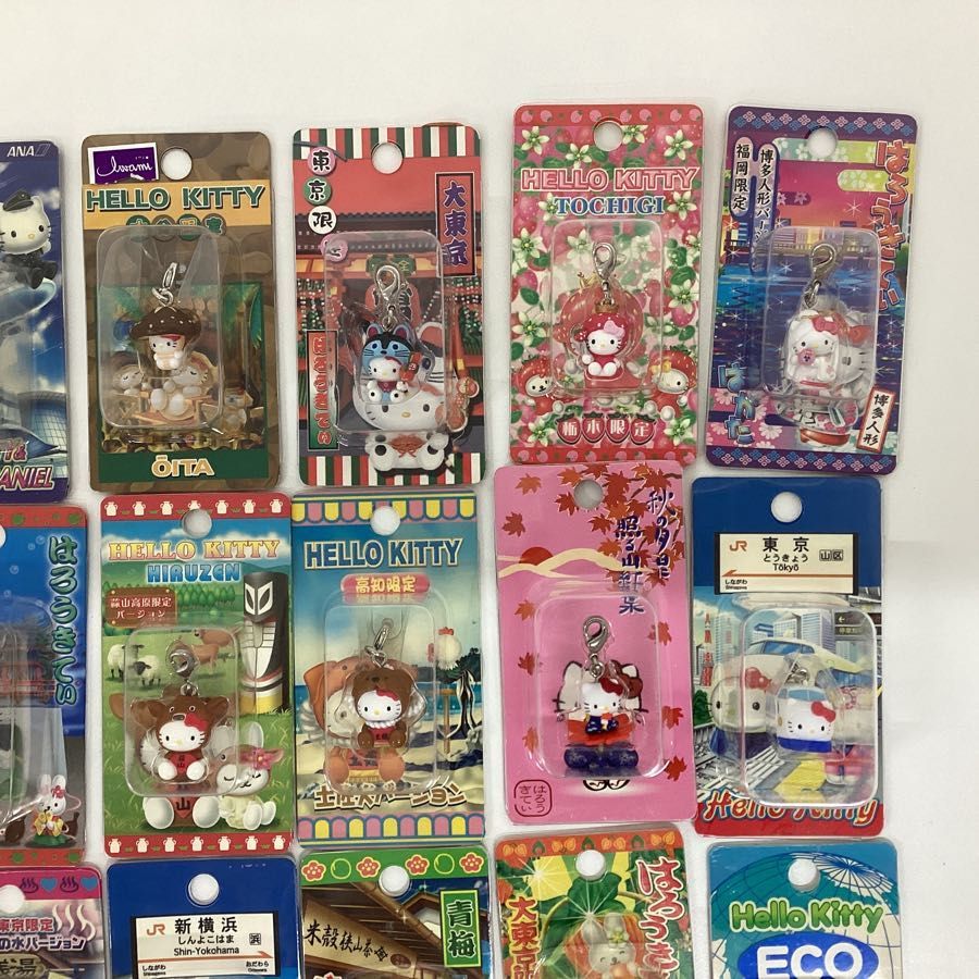 現状】 サンリオ ご当地 ハローキティ ファスナーストラップ まとめ