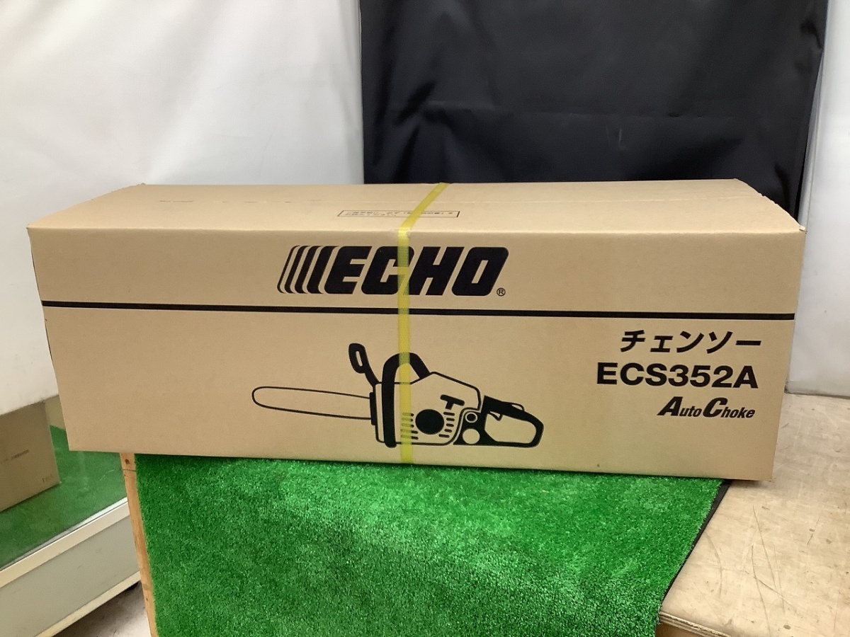 ECHO エコー 未使用品 エンジンチェンソー ECS352A GC351 2026年最新 