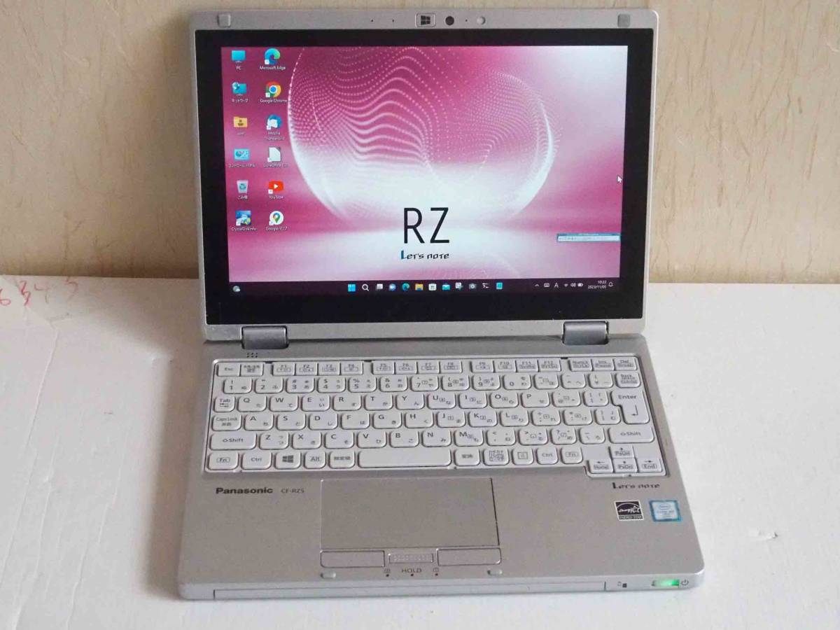LTE Panasonic CF-RZ5PFDVS Core m5-6Y57 SSD(128GB) 4GB Win 11 Pro