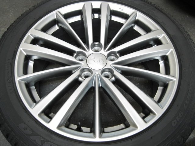 □USED□スバル 純正(1770+48 5H PCD100)＆オマケタイヤ 215/50R17 4本