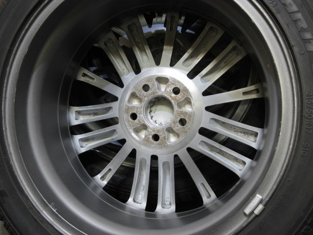 □USED□スバル 純正(1770+48 5H PCD100)＆オマケタイヤ 215/50R17 4本