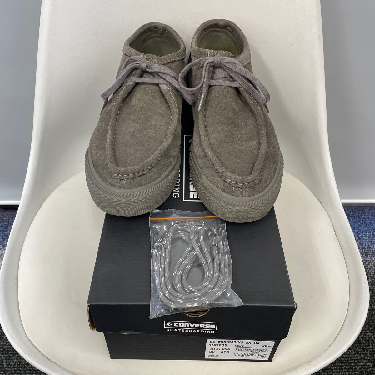 CONVERSE SKATEBOARDING CS MOCCASINS SK OX TAUPE コンバーススケート
