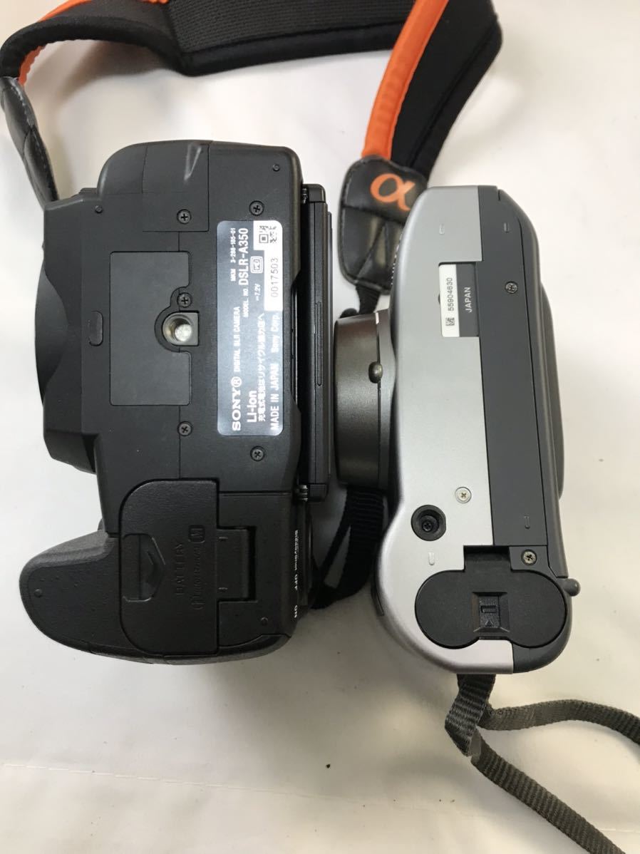 1000円〜□☆動作未確認☆SONY α350 DSLR-A350 MINOLTA デジタル一眼レフ