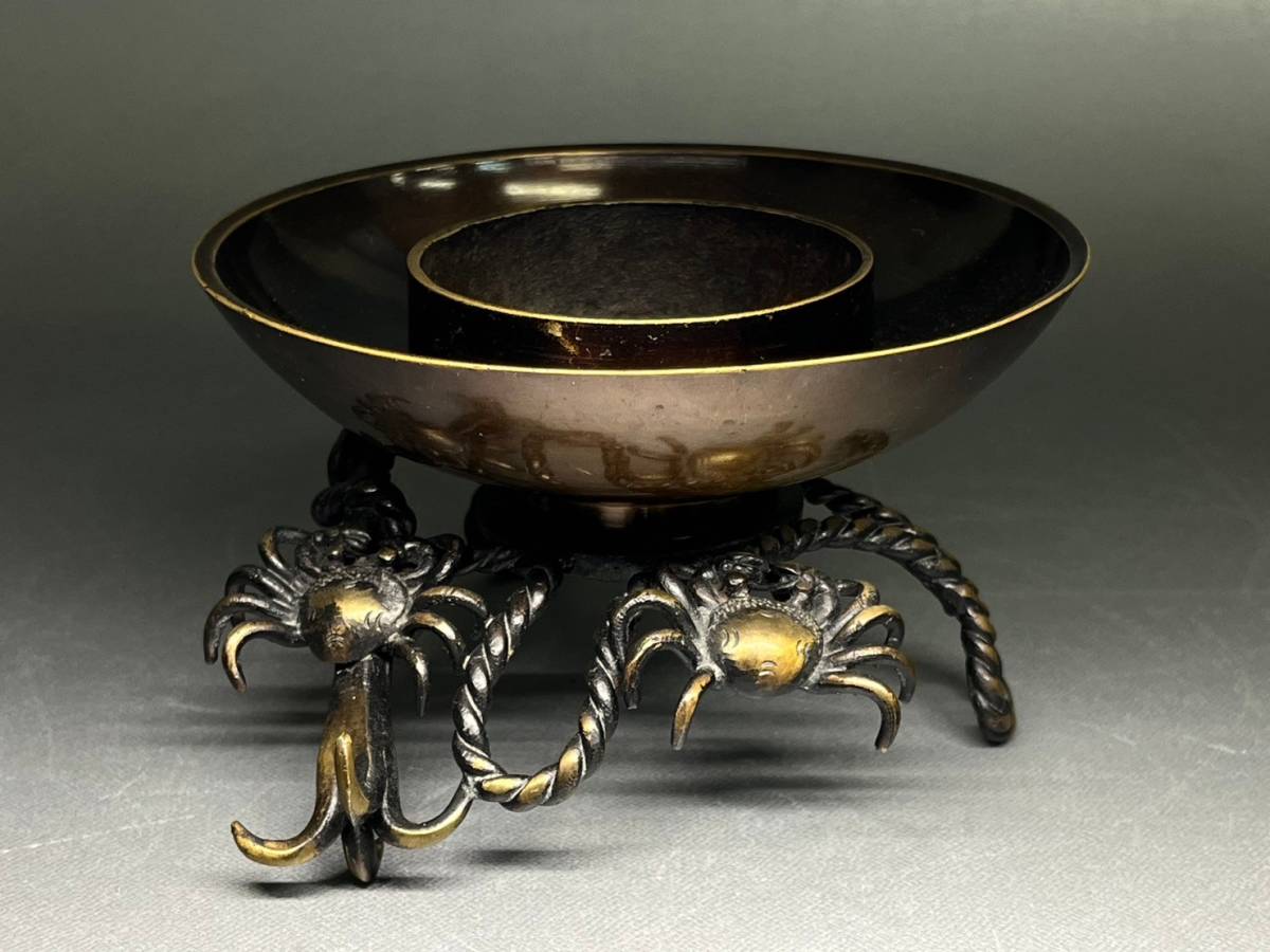 2026年最新Yahoo!オークション 花器 生け花 薄端 銅器 華 -薄端(工芸品 