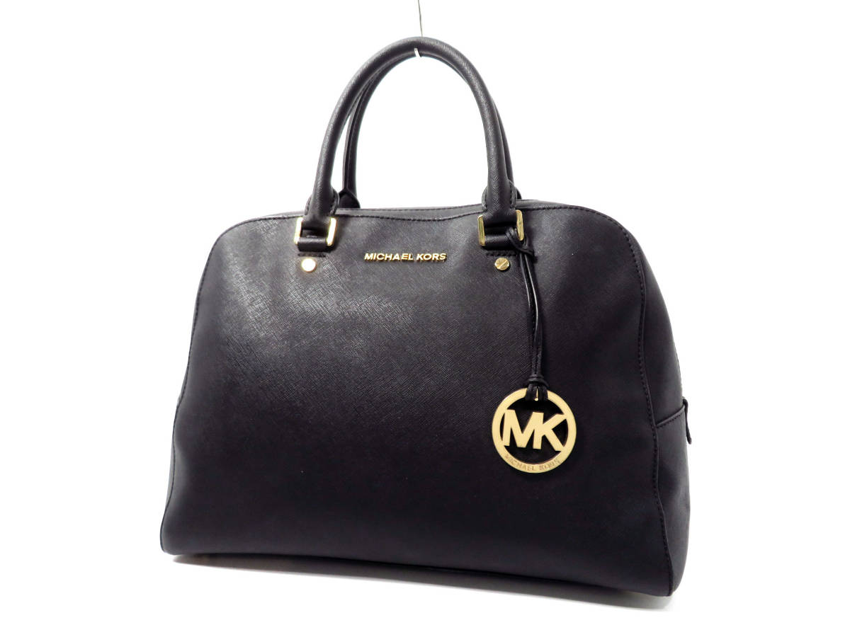 13299 美品 MICHAEL KORS マイケルコース MKロゴ メタルチャーム 
