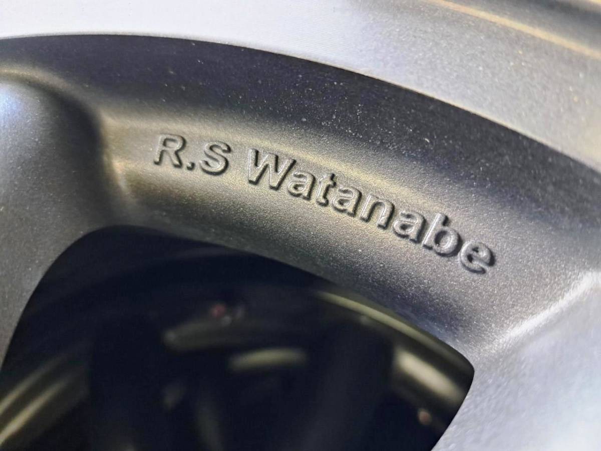 中古 レーシングサービスワタナベ Watanabe 本物 美品 14インチ4.5J 