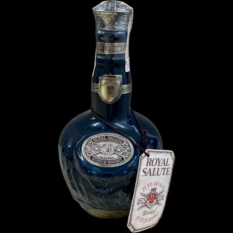 シーバス ブラザーズ ロイヤル サルート ROYAL SALUTE 21年 青陶器