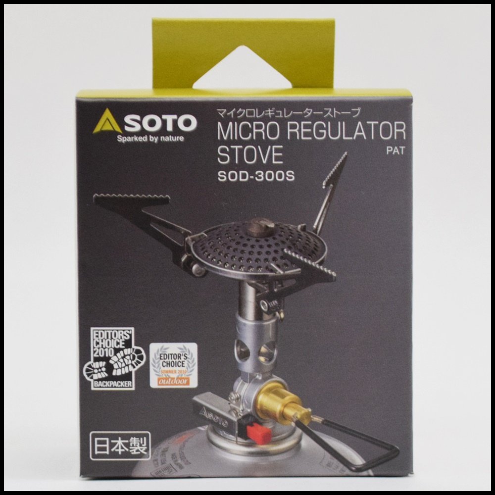 新品 SOTO マイクロレギュレーターストーブ SOD-300S 超軽量73g 発熱量
