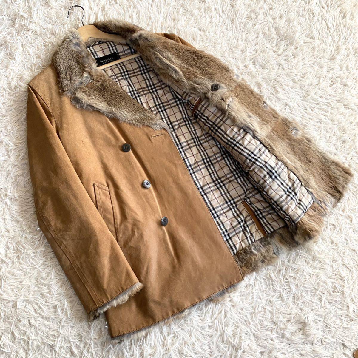 極上希少】☆豚革 バーバリーブラックレーベル BURBERRY ラビット