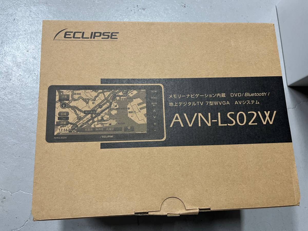 デンソーテン ECLIPSE カーナビゲーション 7型ワイド AVN-LS02W 32GB