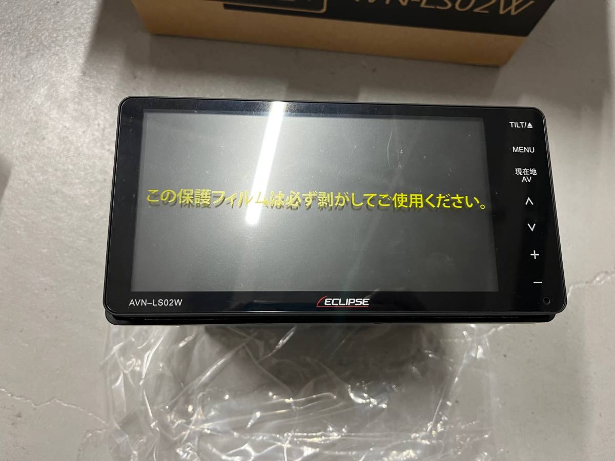 デンソーテン ECLIPSE カーナビゲーション 7型ワイド AVN-LS02W 32GB