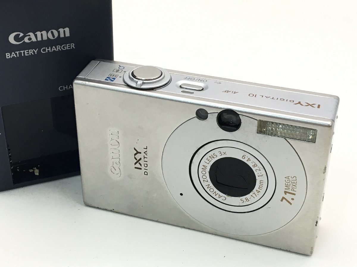 Canon IXY DIGITAL 10 コンパクト デジタルカメラ ジャンク 充電器 