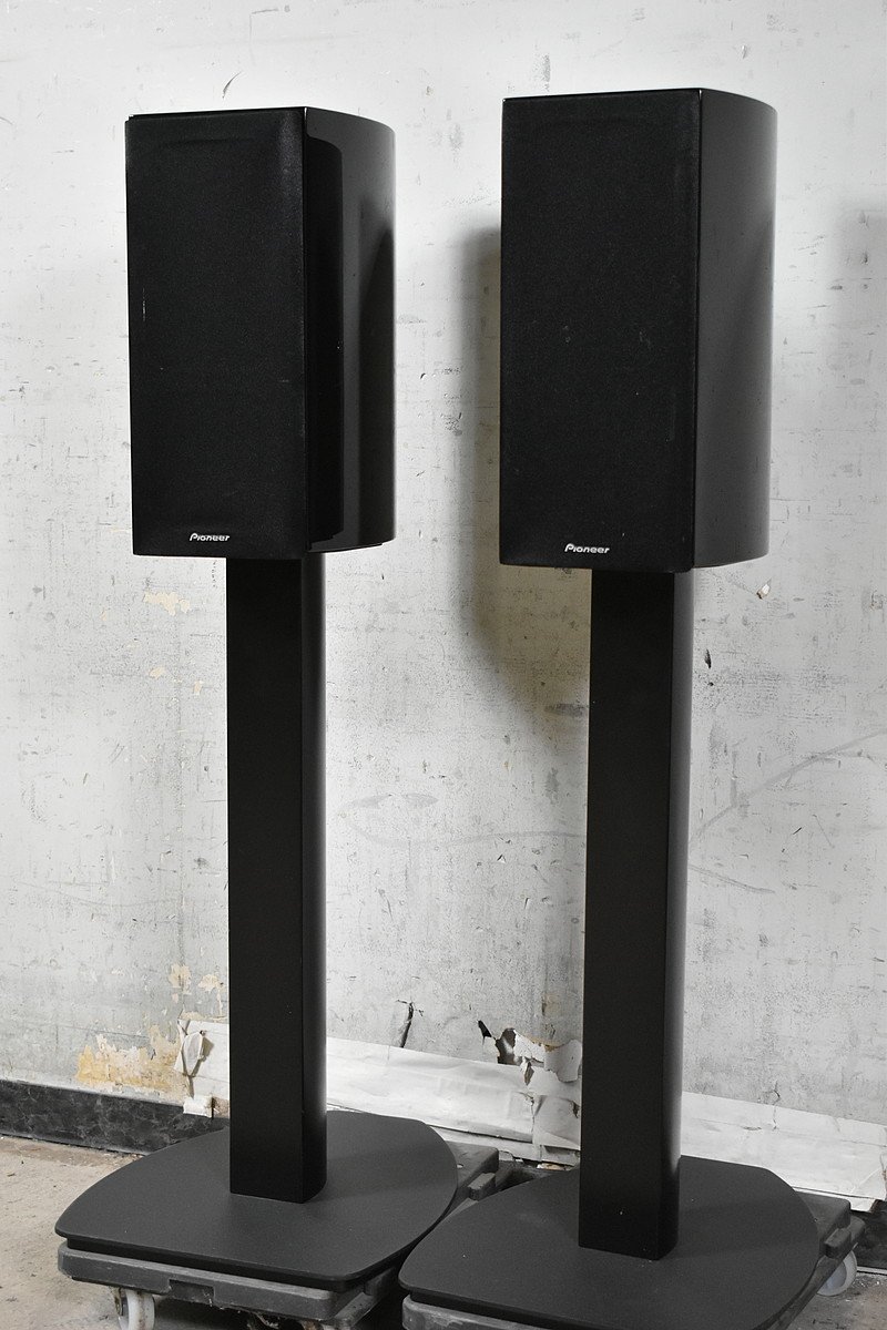PIONEER パイオニア S-81B-LR スピーカーペア スタンド付属
