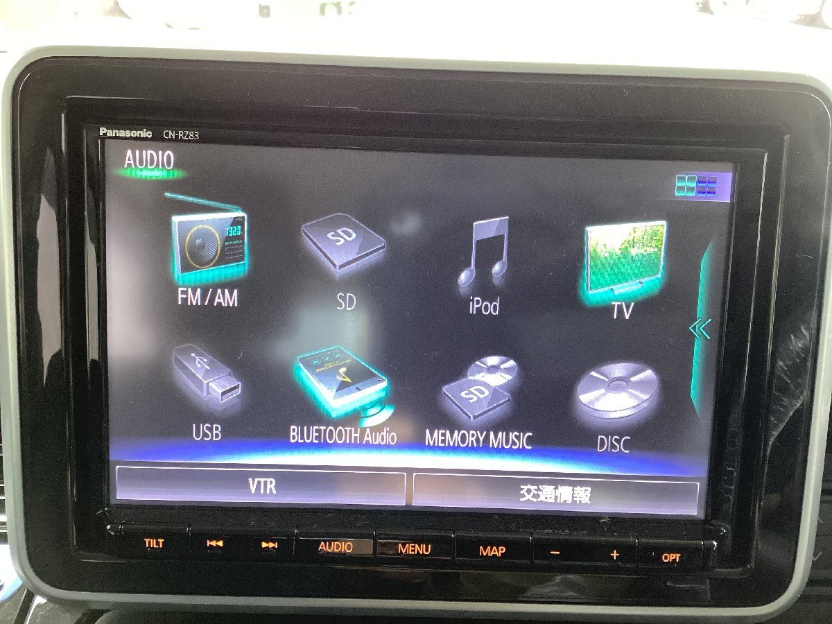 スズキ純正オプション品 パナソニック CN-RZ843 メモリーナビ 8インチ
