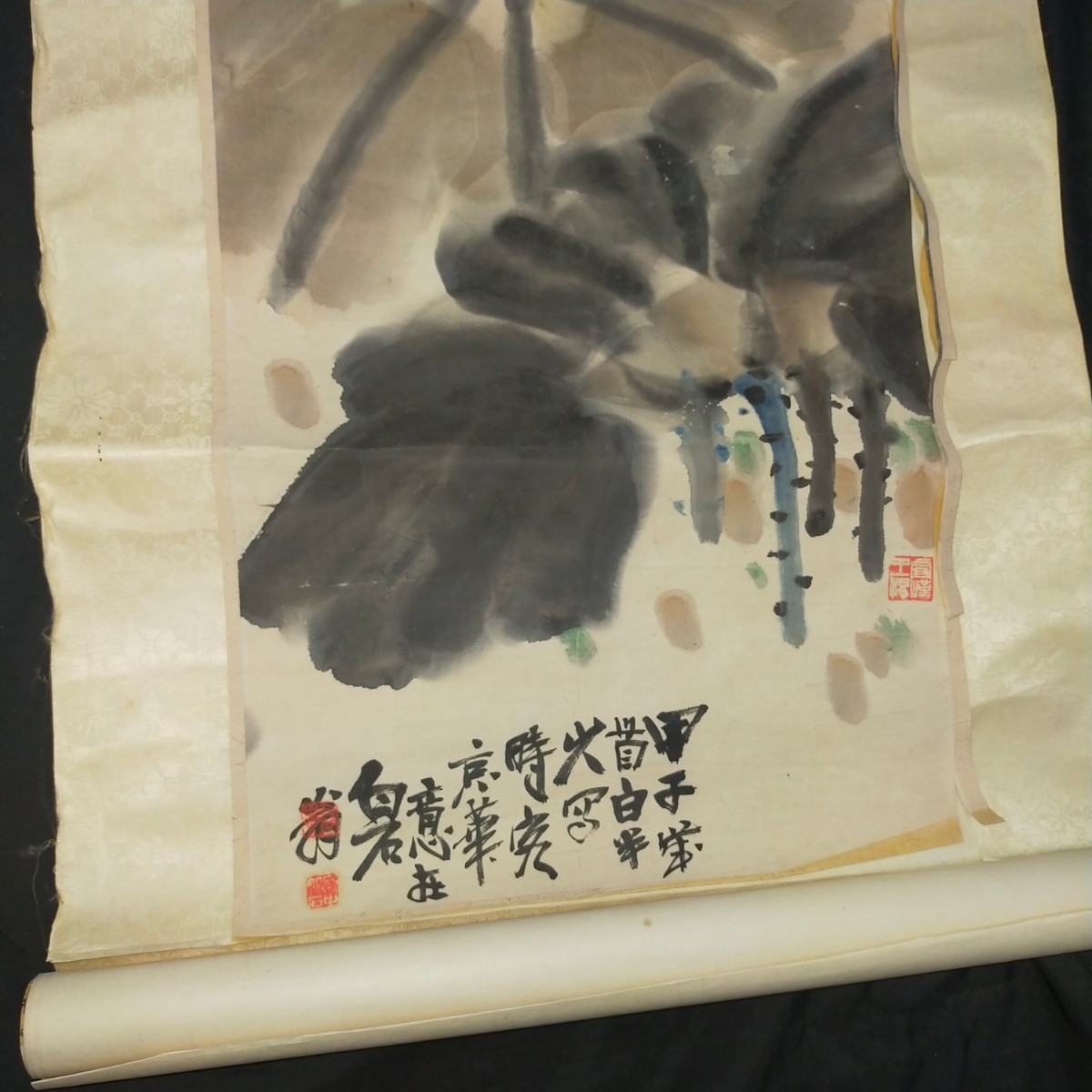掛軸 中国 美術 古美術品 工藝品 工芸書 古画 水墨 K⑤ S