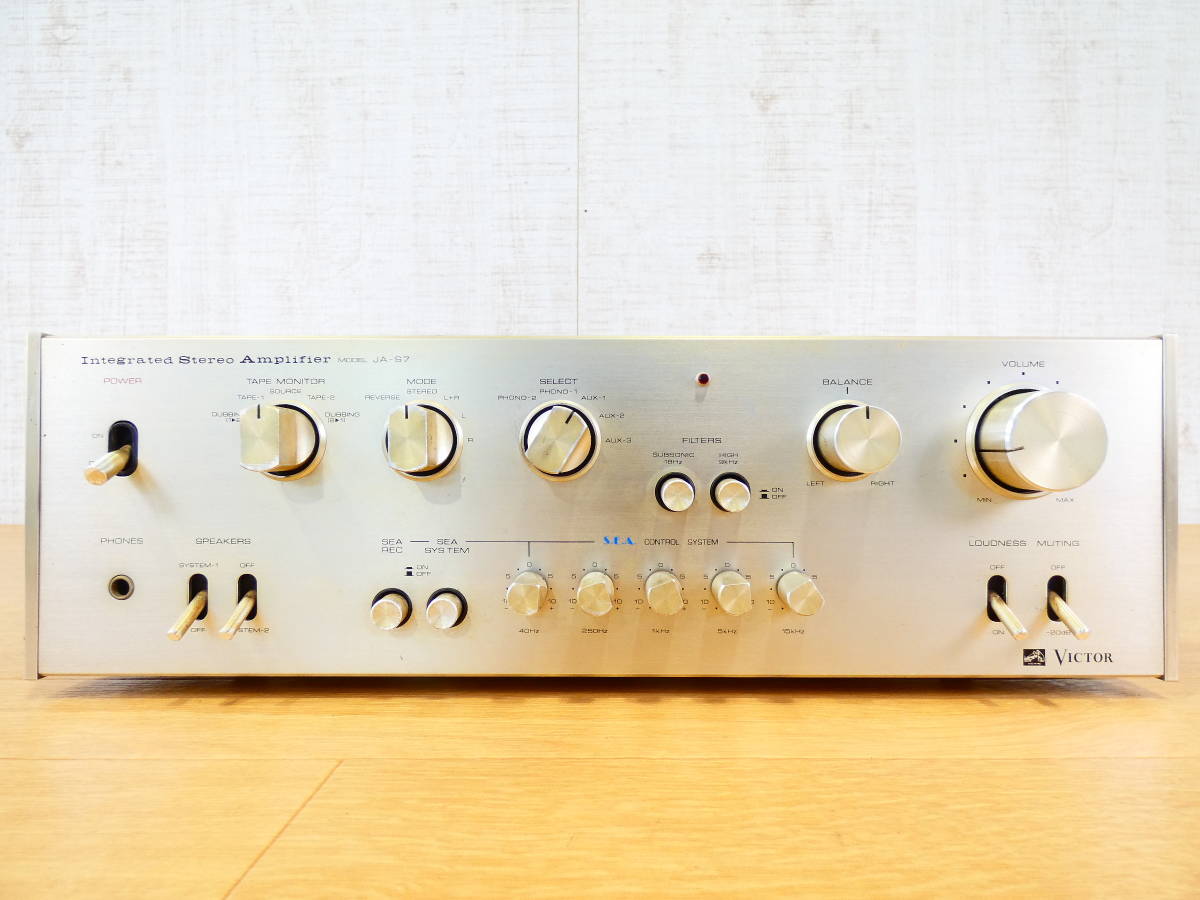 VICTOR ビクター JA-S7 プリメインアンプ 音響機器 オーディオ