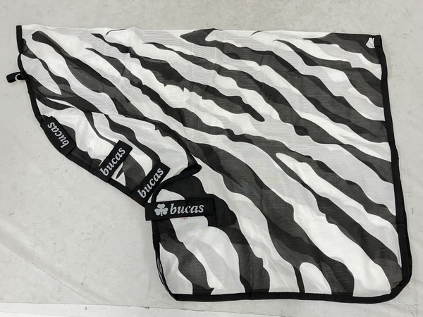 bucas バズオフ ゼブラ フライシート 馬具 乗馬用品 虫除け シマウマ柄 
