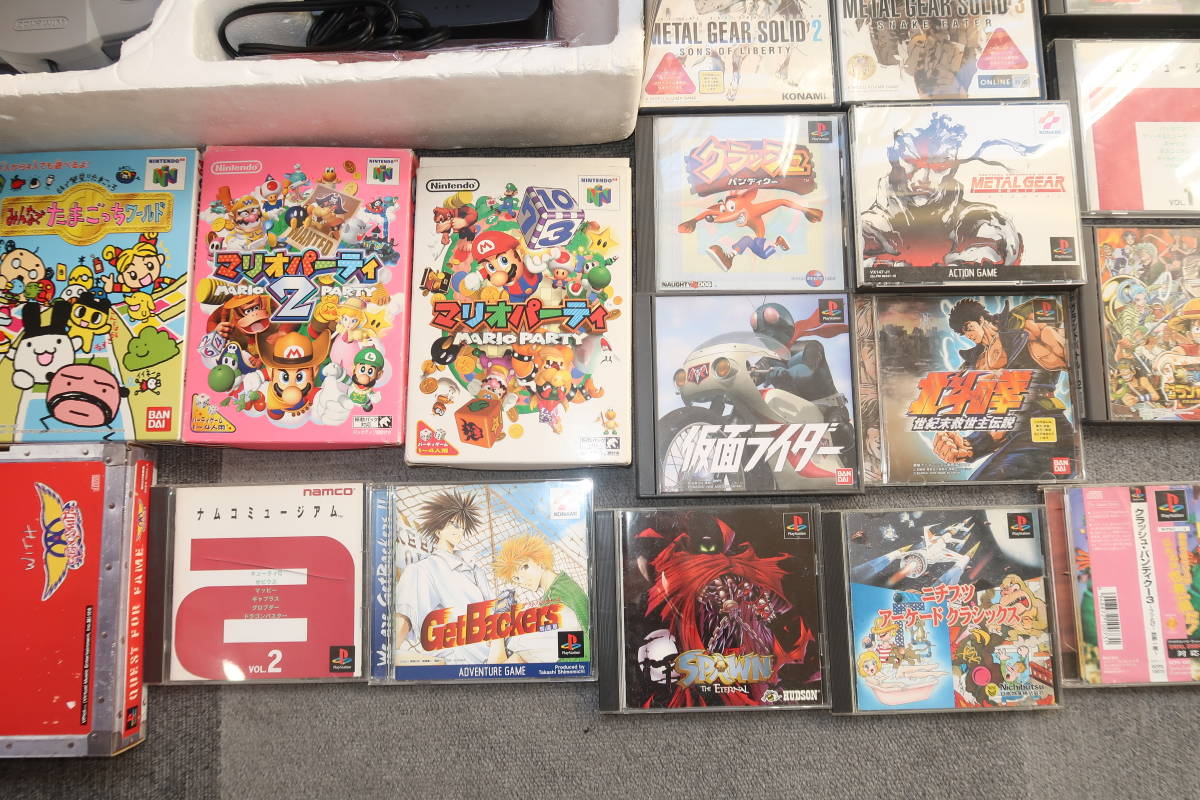 ▲▽1円～　ニンテンドウ64 本体 ソフト PSソフトなど いろいろまとめて△▼