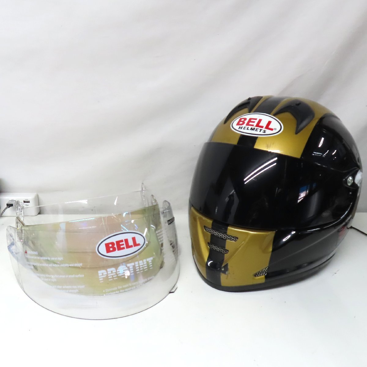 シールド4枚】BELL ベル M5XJ フルフェイスヘルメット Lサイズ バイク