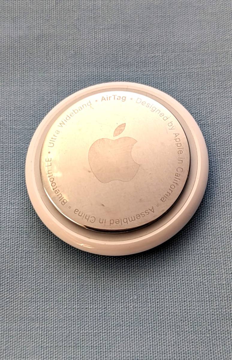 Apple AirTag アップル エアータグ MX532ZP/A 中古