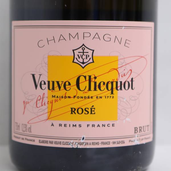 ヴーヴ クリコ ロゼ ローズラベル 750ml 12.5%F1 箱付ヴーヴ