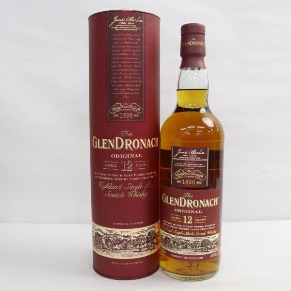 GLENDRONACH（グレンドロナック）オリジナル 12年 43％ 700ml X23K130100