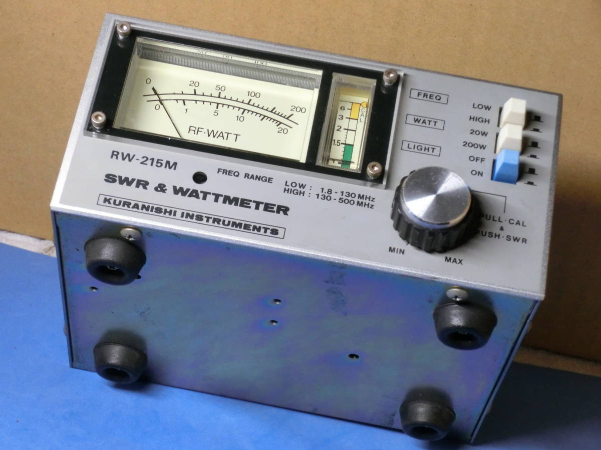 HOT，爆買い】 KURANISHI クラニシ パワー＆SWR計 1.8～130MHz&130