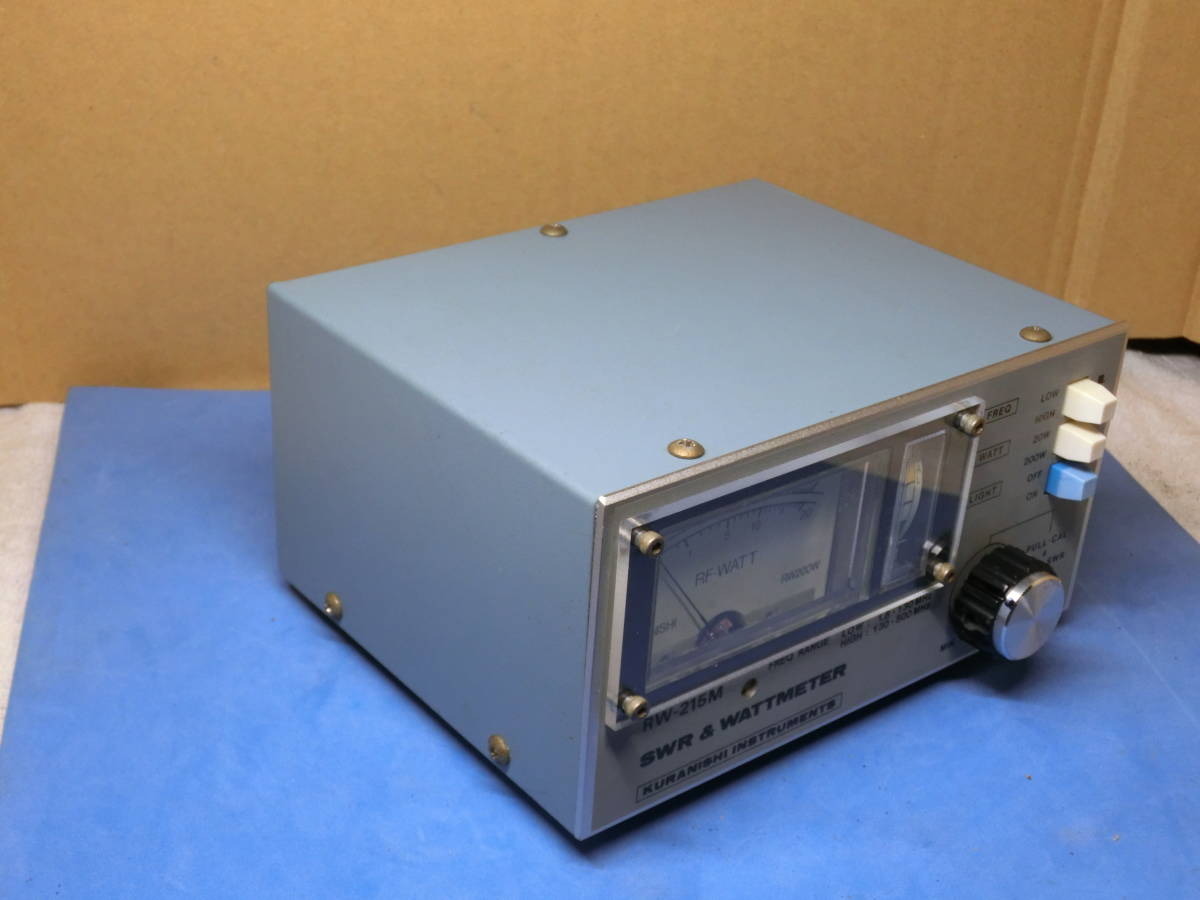 HOT，爆買い】 KURANISHI クラニシ パワー＆SWR計 1.8～130MHz&130