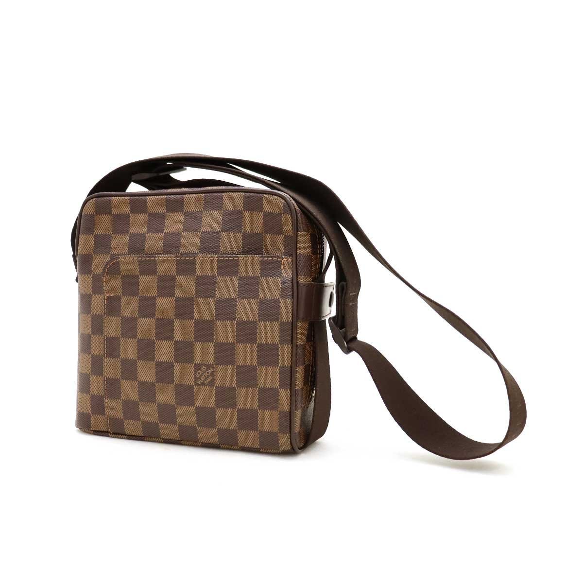 ルイヴィトン(LOUIS VUITTON)オラフPM N41442 バッグ ブラウン ダミエ ショルダーバッグ 鞄 送料880円