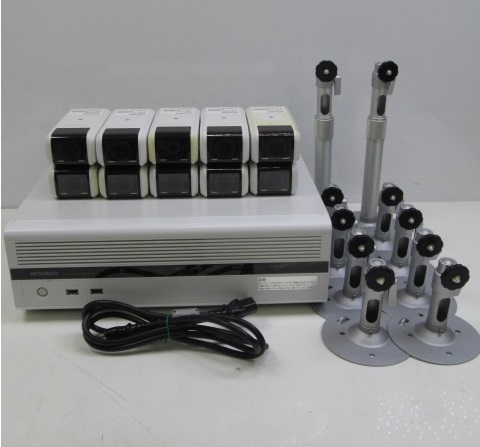 ☆ MITSUBISHI 三菱 防犯カメラNC-3000 + レコーダーNR-3500 ② ☆