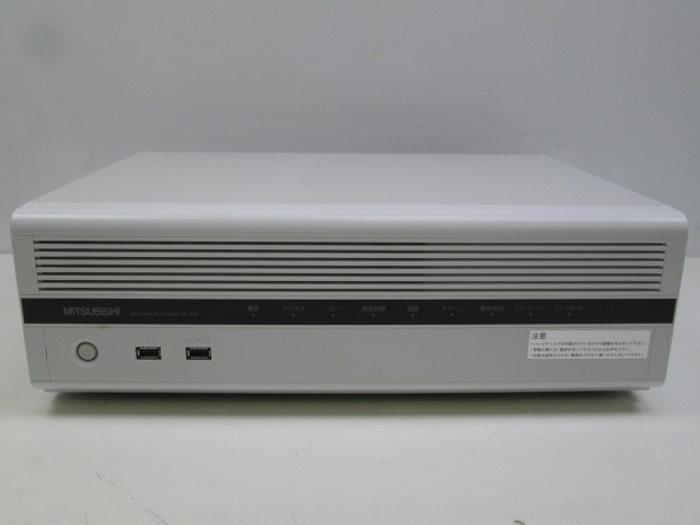 ☆ MITSUBISHI 三菱 防犯カメラNC-3000 + レコーダーNR-3500 ② ☆