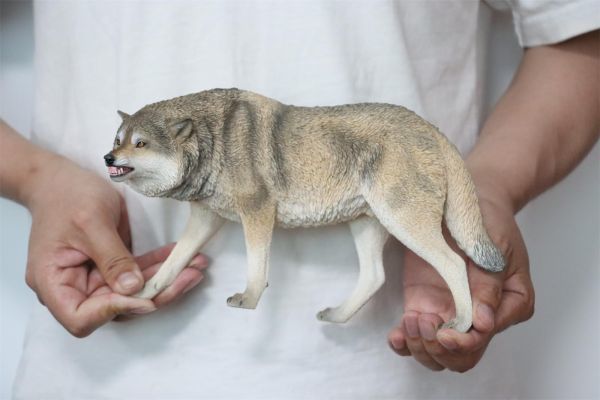 JXK LXF2209 1/6 サイズ 狼 ハイイロオオカミ 猛獣 ウルフ 動物