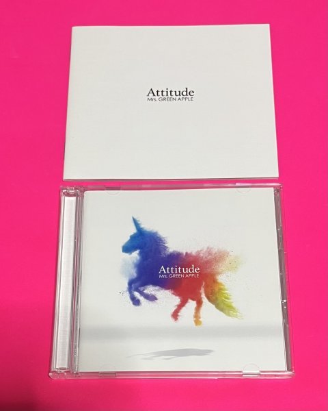 美品】 Mrs. GREEN APPLE Attitude 初回限定盤 CD+DVD ミセスグリーン