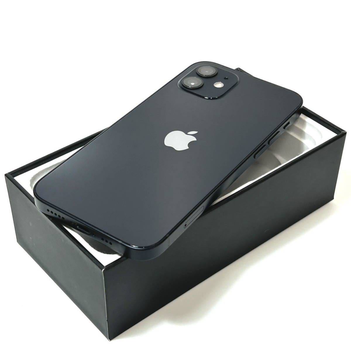 64GB 0 iPhone SIMフリー iPhone12 ブルー バッテリー最大容量100 割れ