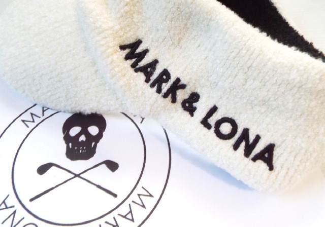 ☆超美品☆MARK&LONA マーク＆ロナ / ML スカル×サイドロゴ ニット
