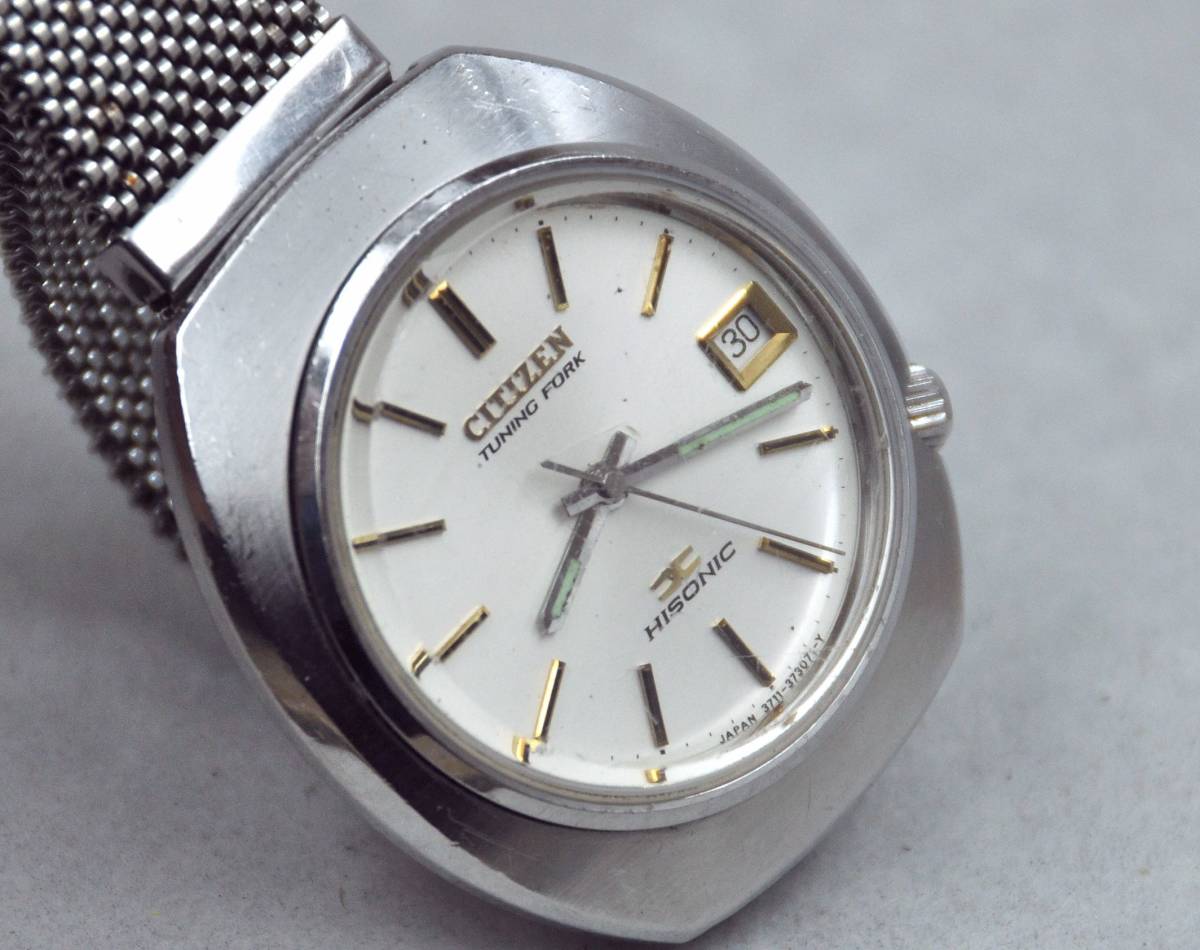 CITIZEN ハイソニック シチズン ハイ HISONIC ジャンク品 FORK TUNING