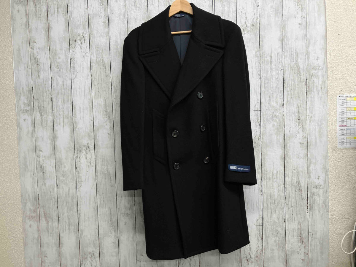 Polo by RALPH LAUREN／チェスターコート／CO-RL-GW-0010／ブラック／Lサイズ／メンズ