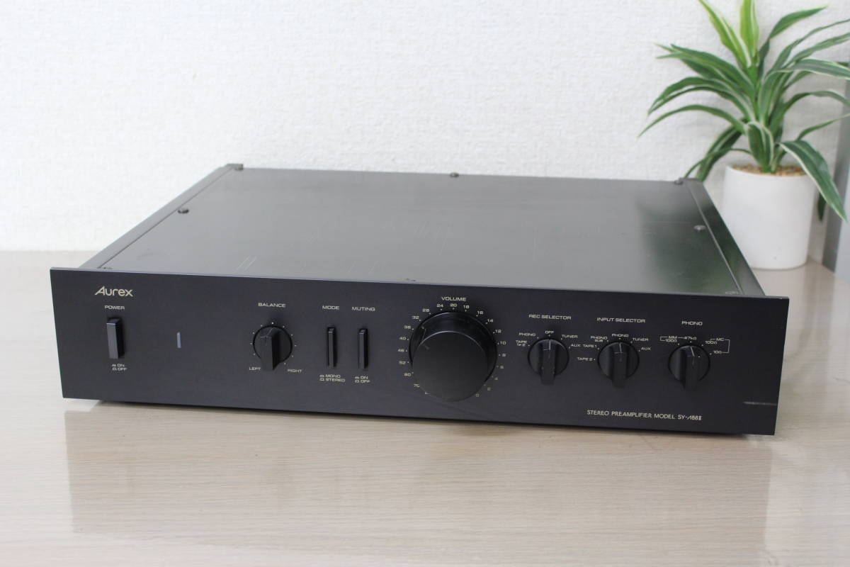 ジャンク品】AUREX オーレックス コントロール/プリアンプ SY-A88II