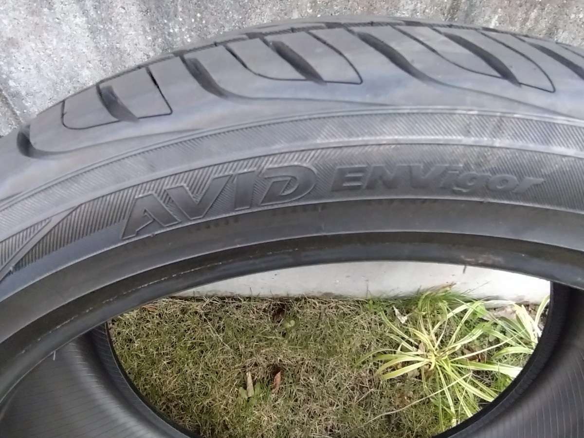 ヨコハマ AVIDENVIGOR 245/40/20 約2000キロ使用 バリ溝 4本セット 245⁄