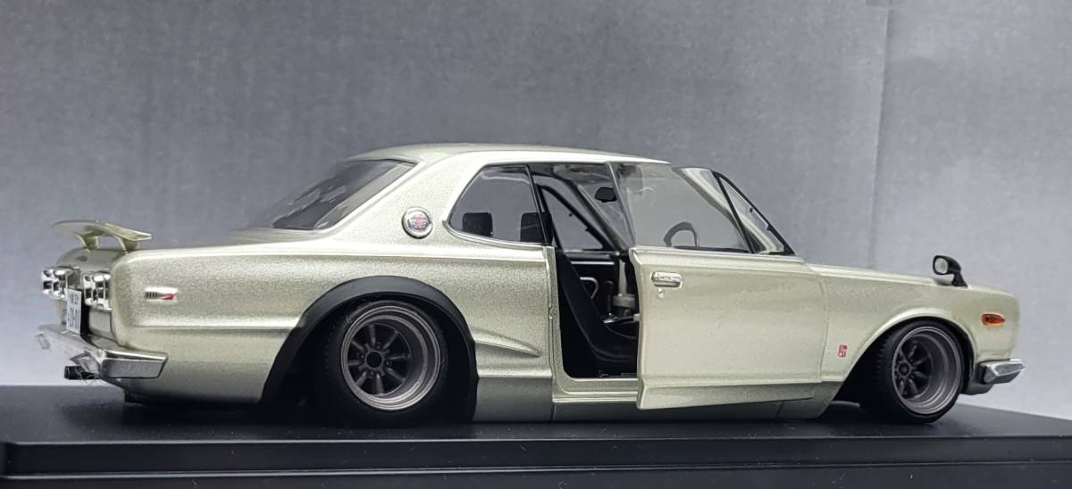 1/24 日産 スカイライン改 2000GT-R KPGC10 ハコスカ 2Dr ワタナベ