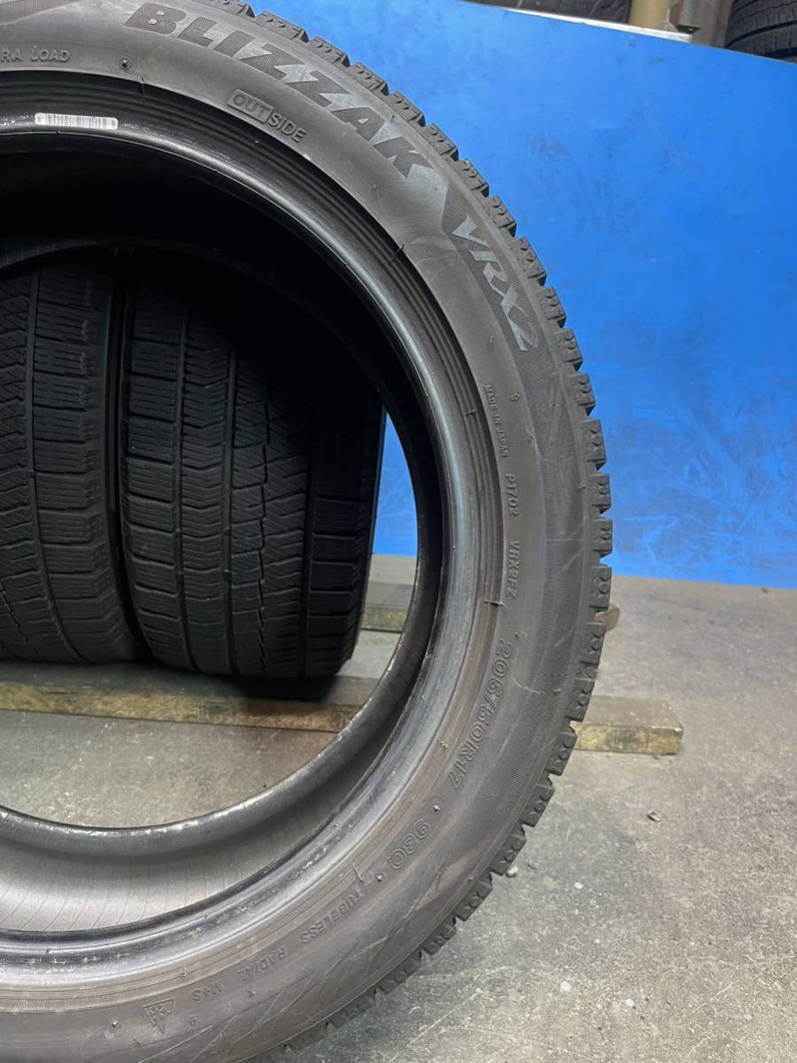 205/50R17 ブリヂストン BLIZZAK VRX2 4本セットを2020年製 205&frasl;50R17 BLIZZAK VRX2 本数1本 BRIDGESTONE(ブリヂストン) 205&frasl;55R17