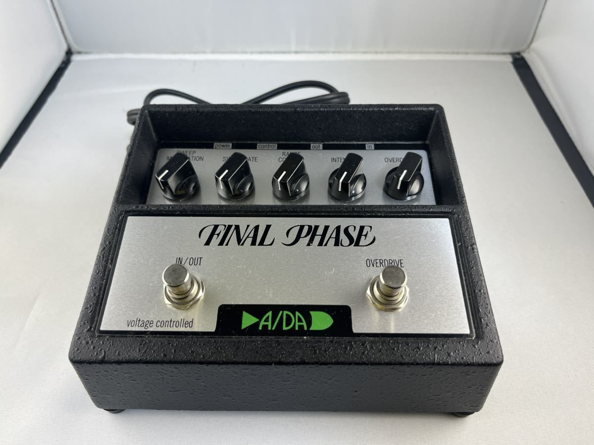 A/DA FINAL PHASE 復刻 美品 フェイザー Final A⁄DA Phase フェイザー | FINAL ADA 復刻 PHASE 美品 Reissue