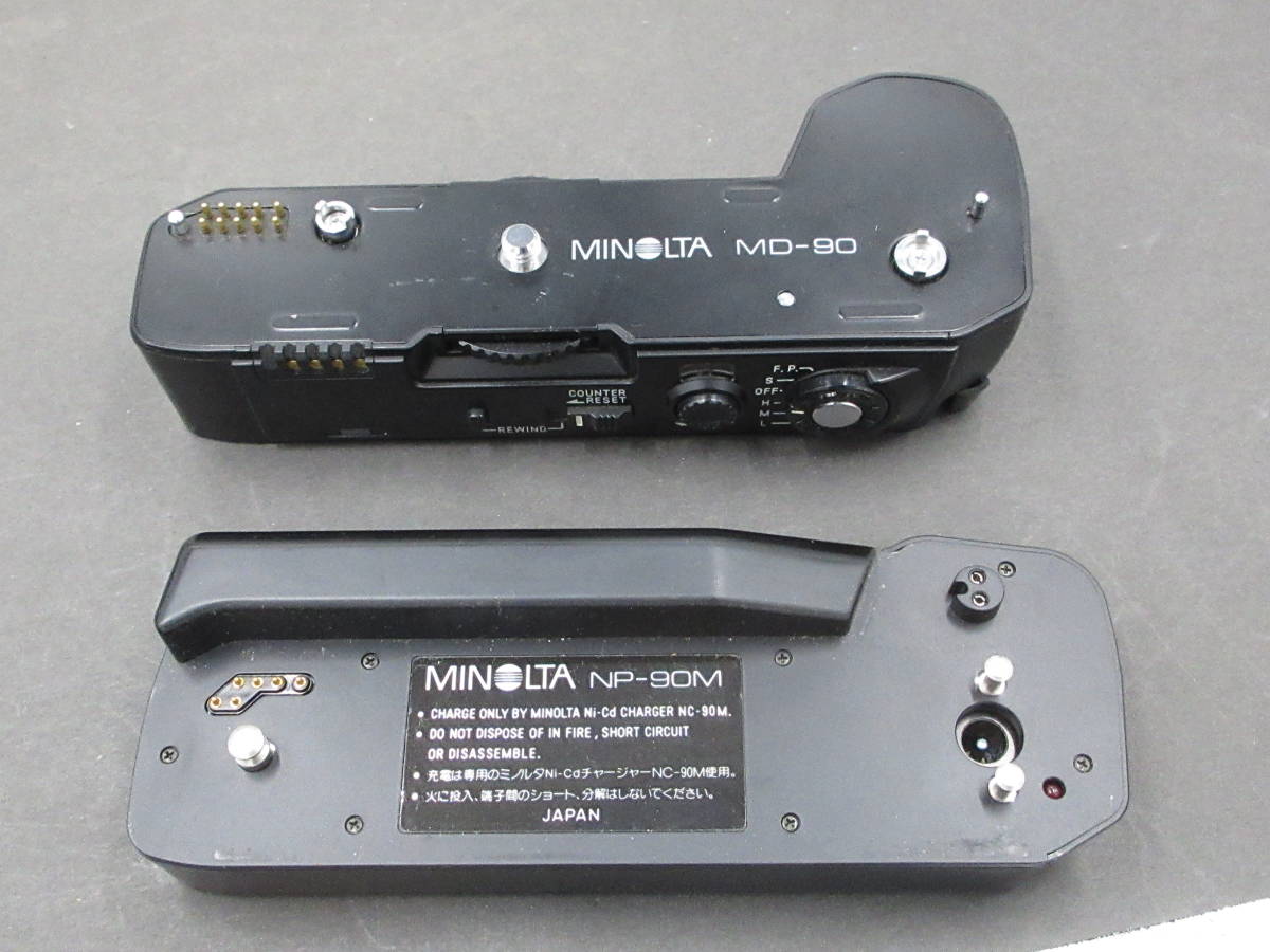 ミノルタ MINOLTA ミノルタ MD-90 モータードライブ NP-90M バッテリー