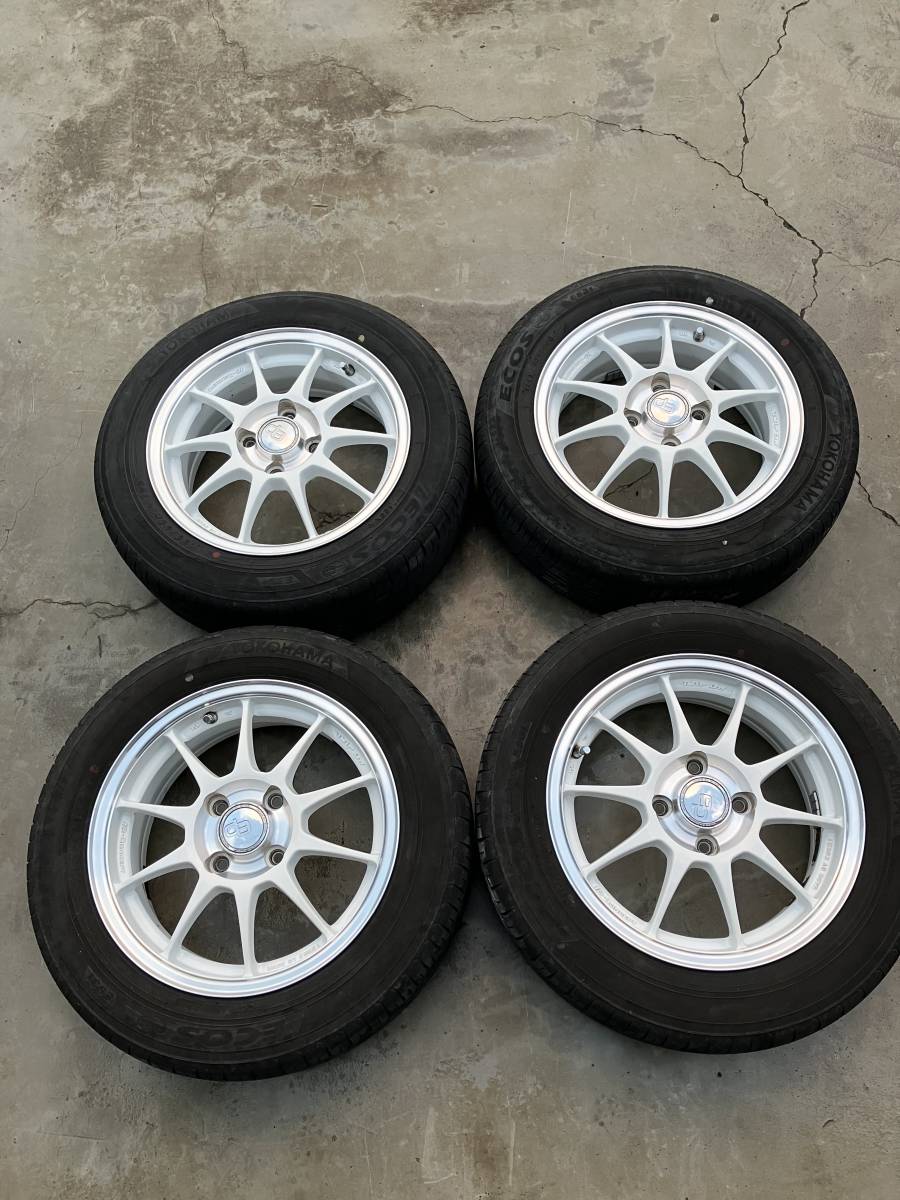 ENKEI IB-CONCEPT 14×5.5J +41 4-100 ホワイト 14インチ アルミ