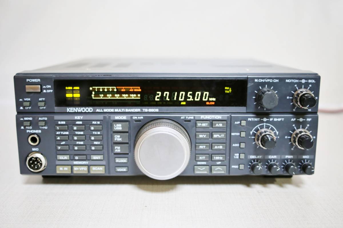 KENWOOD TS-530V (100W改造) HFトランシーバー 本体 KENWOOD TS-530V